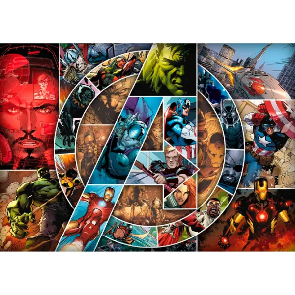 Пазл 2D Trefl Avengers: Heroes 12+/ Количество деталей: 1000 photo 2