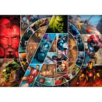 Puzzle 2D Trefl Avengers: Heroes 12+/ Numărul de piese: 1000 photo 2