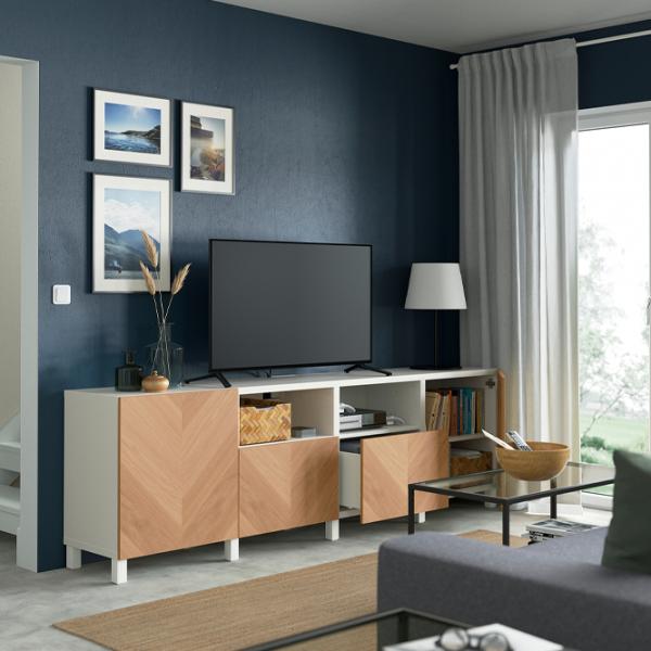 Comodă TV Ikea Besta 74 x 240 x 42 / MDF photo 2
