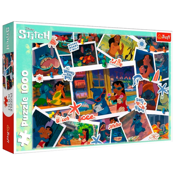 Puzzle 2D Trefl Sweet Memories 12+/ Numărul de piese: 1000 photo 1