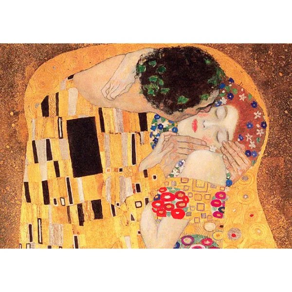Puzzle 2D Trefl The Kiss 12+/ Numărul de piese: 1000 photo 2