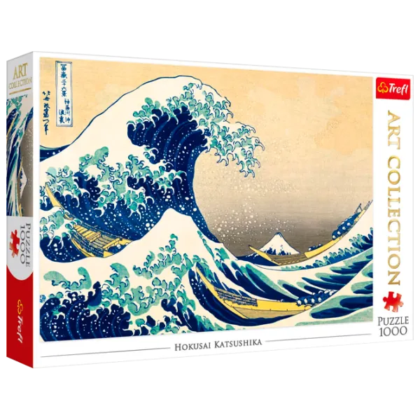 Пазл 2D Trefl The Great Wave of Kanagawa 12+/ Количество деталей: 1000 photo 1