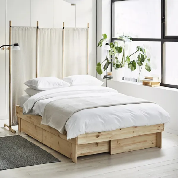 Pat Ikea Glamberget/Vesteroy 160 x 200 cm / Masiv / Wood photo 9