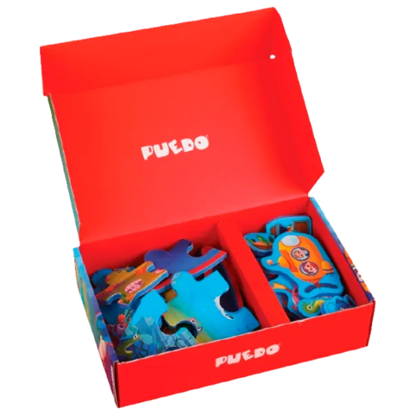 Puzzle magnetic Puedo Sea World 3+/ Numărul de piese: 35 photo 1