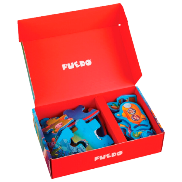 Puzzle magnetic Puedo Sea World 3+/ Numărul de piese: 35 photo 1