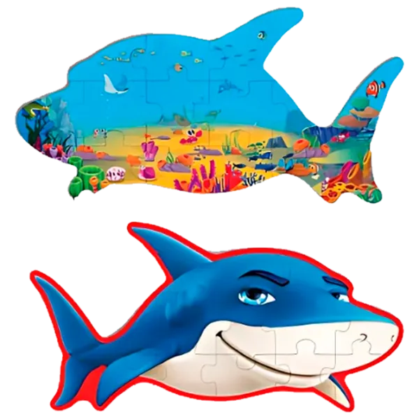 Puzzle magnetic Puedo Sea World 3+/ Numărul de piese: 35 photo 2