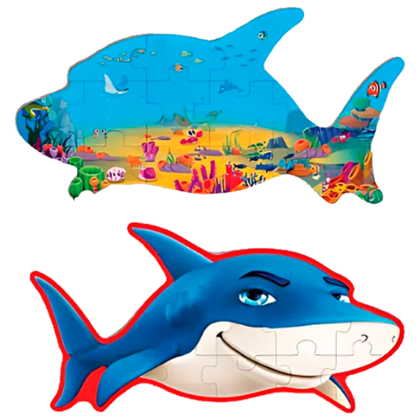 Puzzle magnetic Puedo Sea World 3+/ Numărul de piese: 35 photo 2