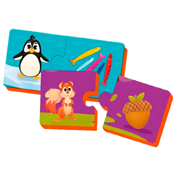 Puzzle 3D Puedo What Do I Eat? 3+/ Numărul de piese: 24 photo 1