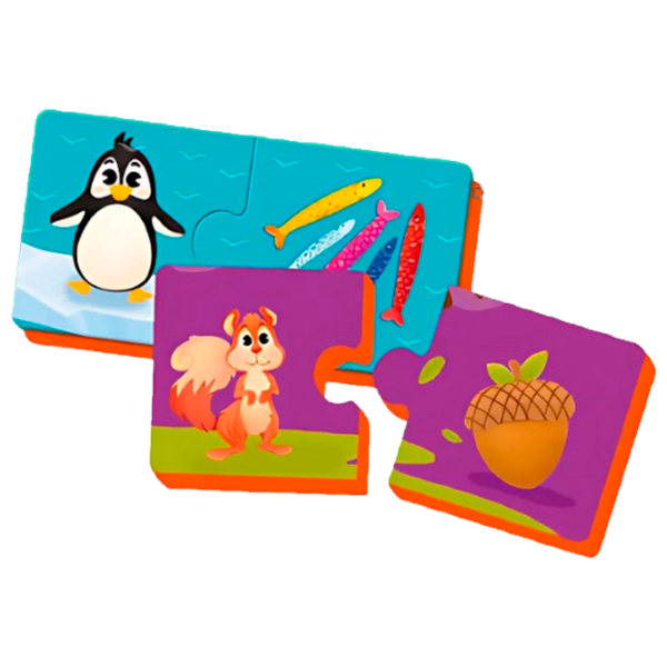 Puzzle 3D Puedo What Do I Eat? 3+/ Numărul de piese: 24 photo 1