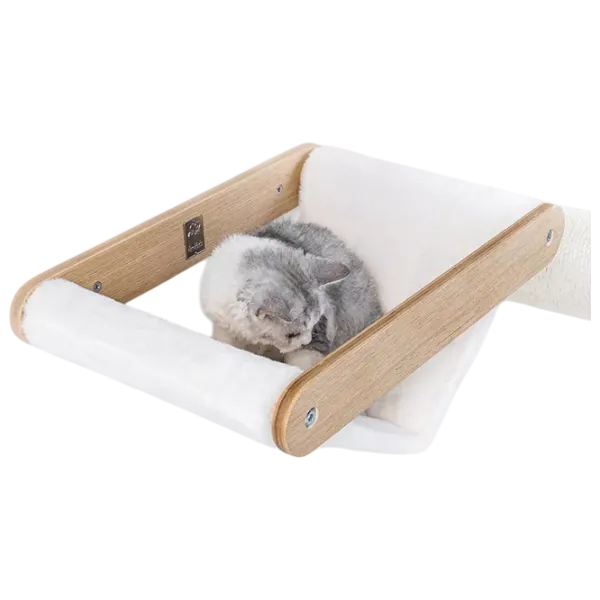 Ansamblu pentru pisici Petrebels PR Wall of Rebels Lazy 50  / De perete / Rusty Oak photo 2