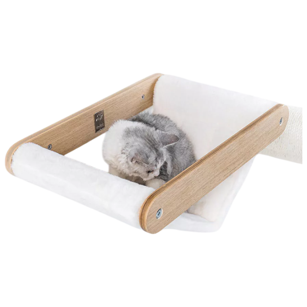 Ansamblu pentru pisici Petrebels PR Wall of Rebels Lazy 50  / De perete / Rusty Oak photo 2