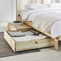 Кровать Ikea Glamberget/Vesteroy Extra 90 x 200 см / Массив / Wood photo 8