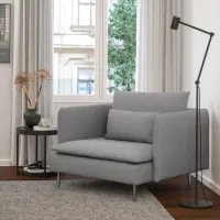 Fotoliu Ikea Soderhamn/Tonerud Inox Gray photo 2