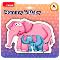 Магнитный пазл Puedo Mommy & Baby 3+/ Количество деталей: 6 photo 2