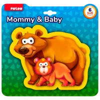 Магнитный пазл Puedo Mommy & Baby 3+/ Количество деталей: 6 photo 4