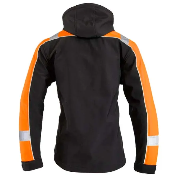 Hanorac de lucru unisex BENEFIT Rival Softshell Black / 320 g/m2 photo 2