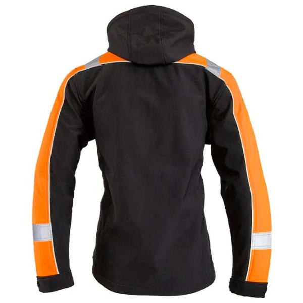 Hanorac de lucru unisex BENEFIT Rival Softshell Black / 320 g/m2 photo 2