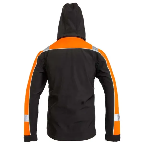 Hanorac de lucru unisex BENEFIT Rival Softshell Black / 320 g/m2 photo 4