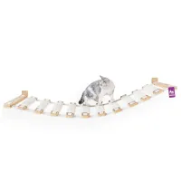 Когтеточка для кошек Petrebels PR Wall of Rebels Brige  / На стене / Ржавый дуб