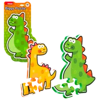 Puzzle 3D Puedo Biggy Puzzle 3+/ Numărul de piese: 10