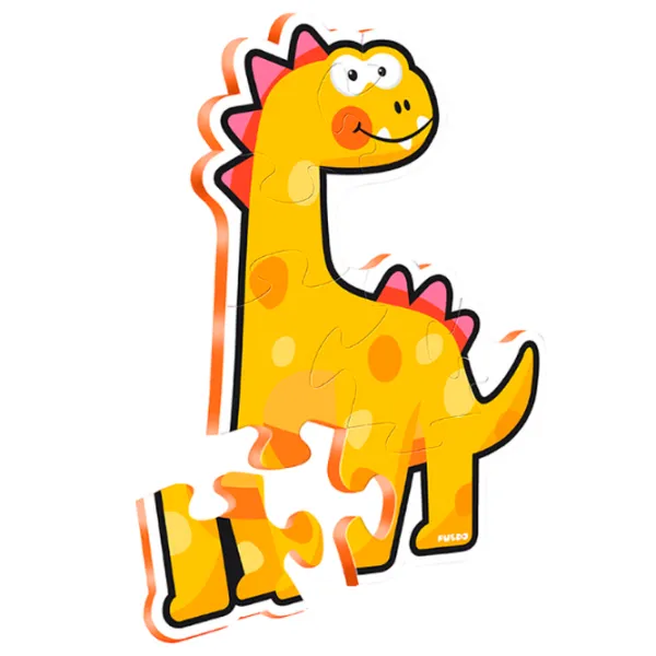 Puzzle 3D Puedo Biggy Puzzle 3+/ Numărul de piese: 10 photo 4