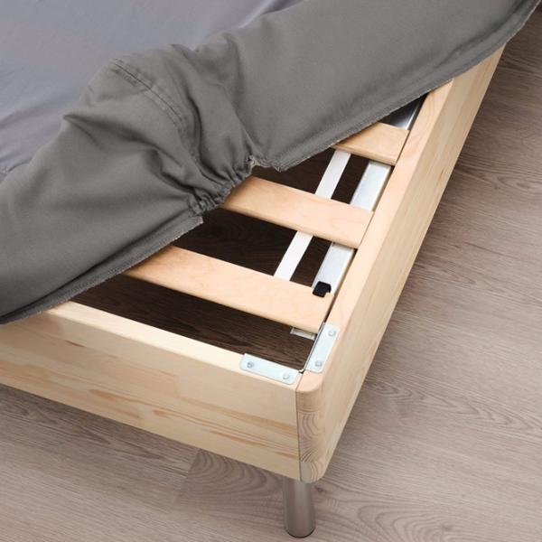 Кровать Ikea Lyngor/Valevag/Bjorli Extra 90 x 200 см / Массив / Черный photo 6 Кровать Ikea Lyngor/Valevag/Bjorli Extra 90 x 200 см / Массив / Черный photo 6