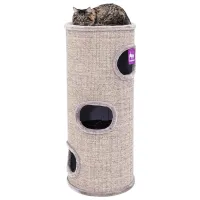 Когтеточка для кошек Petrebels Champions Only Dome 110  / Напольная / Capucino