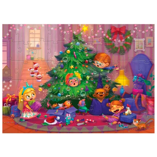Пазл 2D DoDo Christmas Preparations 4+/ Количество деталей: 60 photo 1 Пазл 2D DoDo Christmas Preparations 4+/ Количество деталей: 60 photo 1