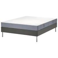 Кровать Ikea Lyngor/Vesteroy/Bjorli Extra 180 x 200 см / Массив / Серый