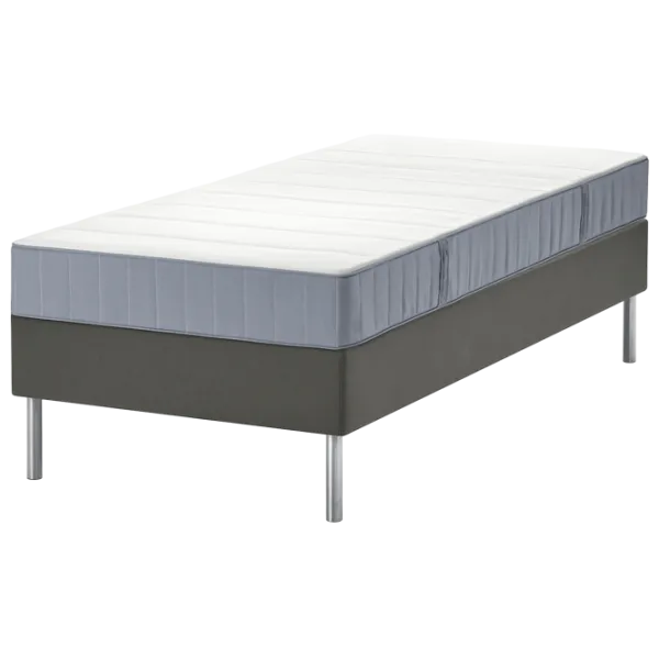 Pat Ikea Lyngor/Vesteroy/Bjorli Extra 90 x 200 cm / Masiv / Gray photo 1
