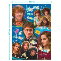 Puzzle 2D DoDo Always these three 8+/ Numărul de piese: 400 photo 4
