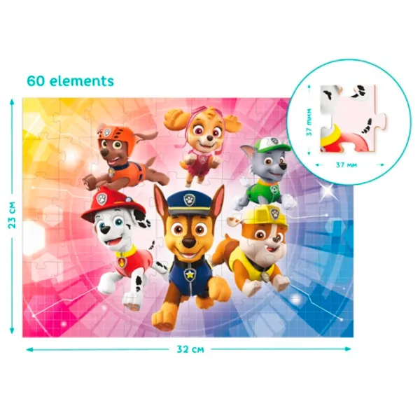 Пазл 2D DoDo Rescue team 3+/ Количество деталей: 60 photo 3 Пазл 2D DoDo Rescue team 3+/ Количество деталей: 60 photo 3