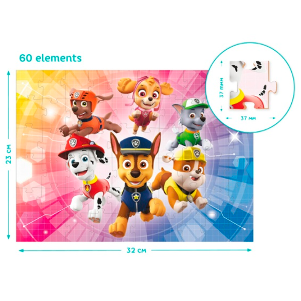 Пазл 2D DoDo Rescue team 3+/ Количество деталей: 60 photo 3 Пазл 2D DoDo Rescue team 3+/ Количество деталей: 60 photo 3