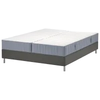 Pat Ikea Lyngor/Valevag/Bjorli Extra ferma 160 x 200 cm / Masiv / Black