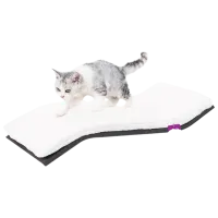 Когтеточка для кошек Petrebels Wall of Rebels Wave  / На стене / Венге