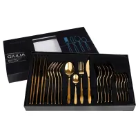 Set tacâmuri Starke Pro Giulia  Oțel inoxidabil / 24