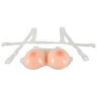 Sutien cu sâni Cottelli Silicone Breasts with Straps Light skin photo 2