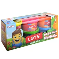 Набор пластилина Lets 40676 Разноцветный / 3+