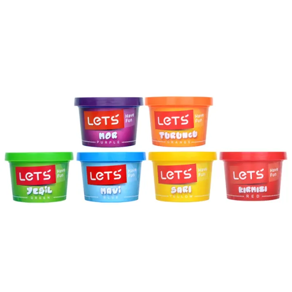 Set de plastilină Lets 40676 Multicolor / 3+ photo 2 Set de plastilină Lets 40676 Multicolor / 3+ photo 2