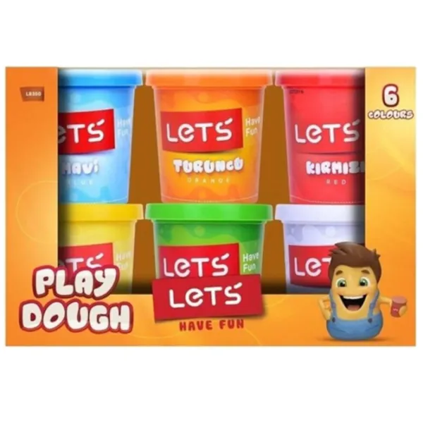 Set de plastilină Lets L8450 Multicolor / 3+ photo 1 Set de plastilină Lets L8450 Multicolor / 3+ photo 1