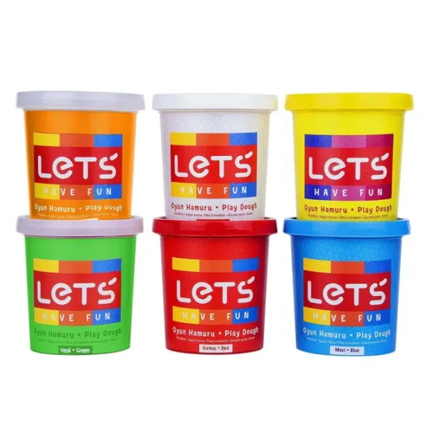 Set de plastilină Lets L8450 Multicolor / 3+ photo 2 Set de plastilină Lets L8450 Multicolor / 3+ photo 2