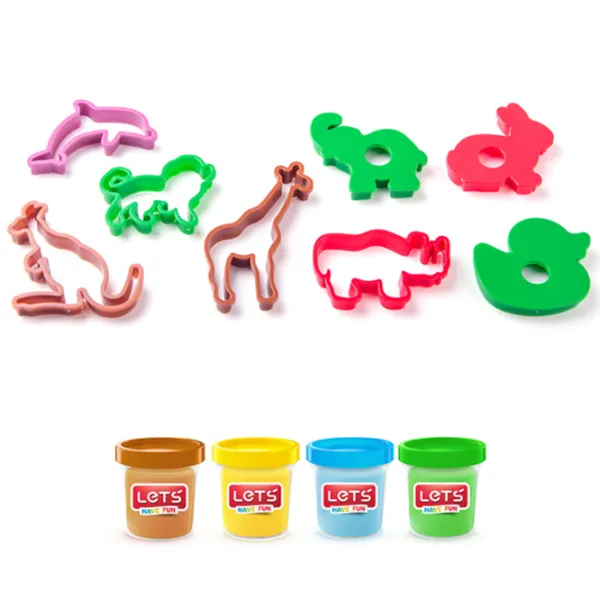 Set de plastilină Lets 44859 Multicolor / 3+ photo 2 Set de plastilină Lets 44859 Multicolor / 3+ photo 2