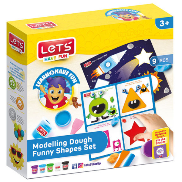 Set de plastilină Lets 40638 Multicolor / 3+ photo 1 Set de plastilină Lets 40638 Multicolor / 3+ photo 1