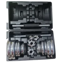 Набор гантелей 4Play 00-00690167 20 кг / Количество в наборе - 2 photo 2
