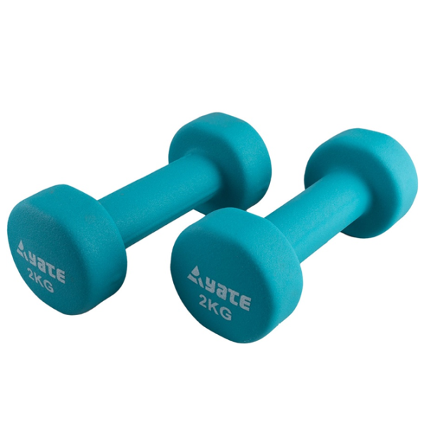 Set gantere Yate Neoprene Coated Dumbbells 4 kg / Cantitatea în set - 2 photo 1
