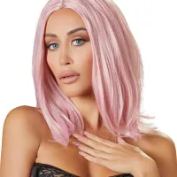 Perucă Cottelli Wig Pink photo 3