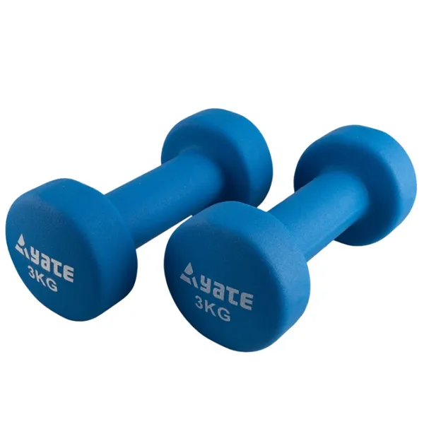 Set gantere Yate Neoprene Coated Dumbbells 6 kg / Cantitatea în set - 2 photo 1