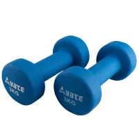 Набор гантелей Yate Neoprene Coated Dumbbells 6 кг / Количество в наборе - 2