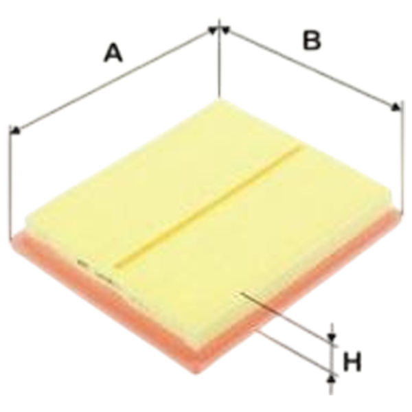Filtru de aer Wix Filters WA9671 WX-WA9671 photo 2 Filtru de aer Wix Filters WA9671 WX-WA9671 photo 2
