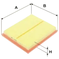 Filtru de aer Wix Filters WA9671 WX-WA9671 photo 2